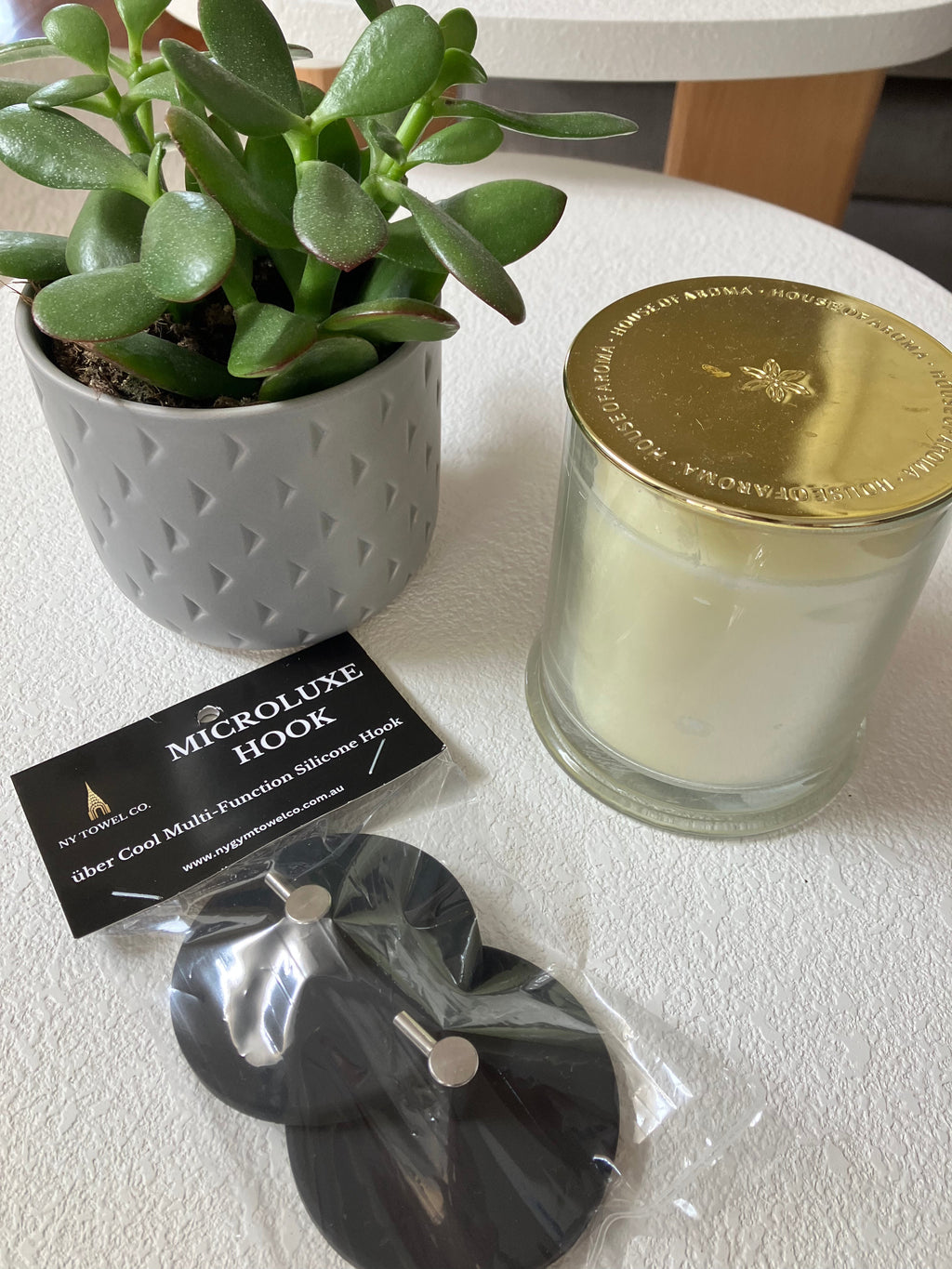 MICROLUXE HOOKS - 2 PACK BLACK